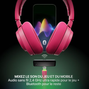 Casque gamer STEELSERIES Arctis Nova 7X Gen 2 Magenta