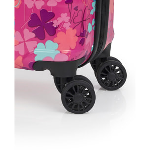 Set de maleta cabina y mediana Gabol CLOVER