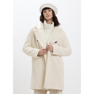 Cappotto effetto pelliccia orsetto