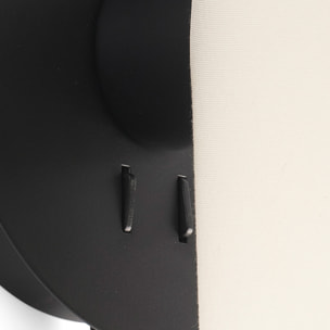 LUPE Aplique con lector negra/beige