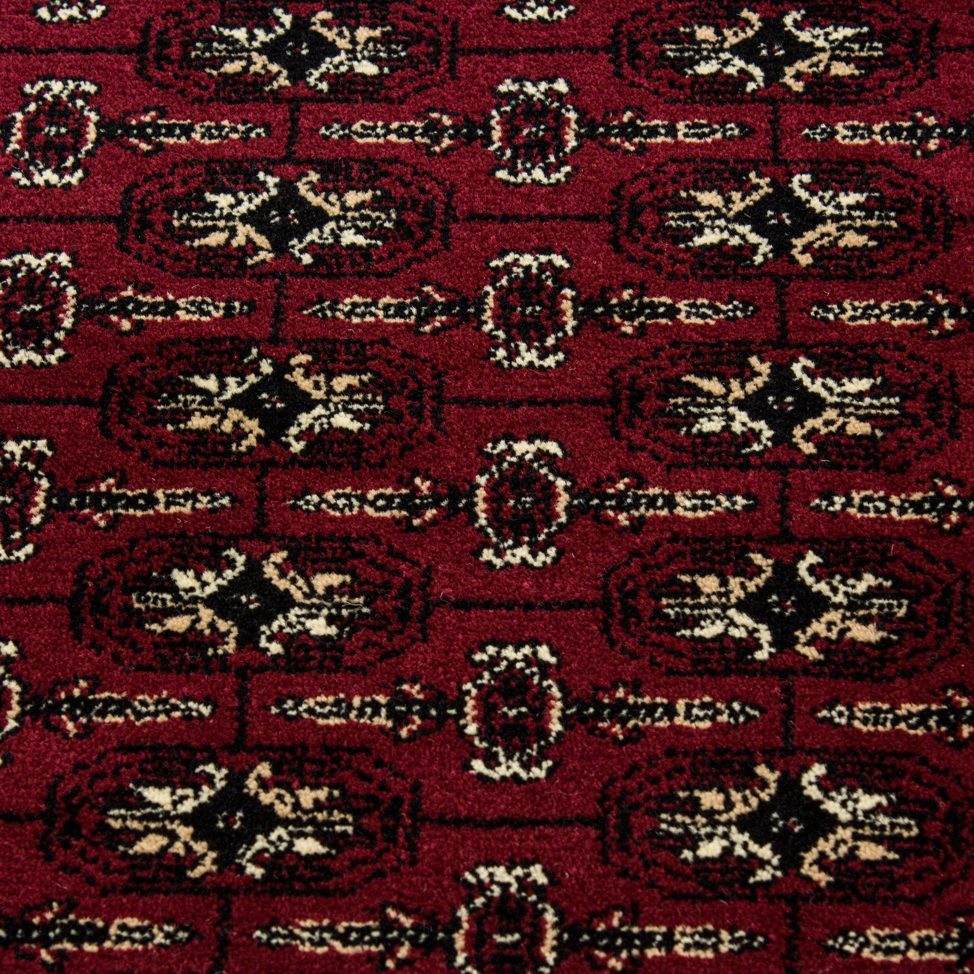 MARRAKESH - Tapis classique à motif rouge - MAR0351ROU