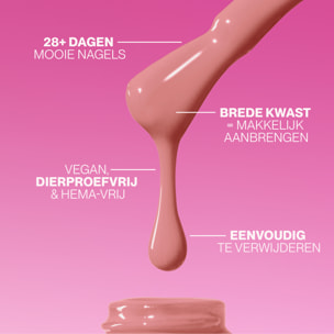 Vernis semi-permanent - 166 Vintage Nude- 15 ml