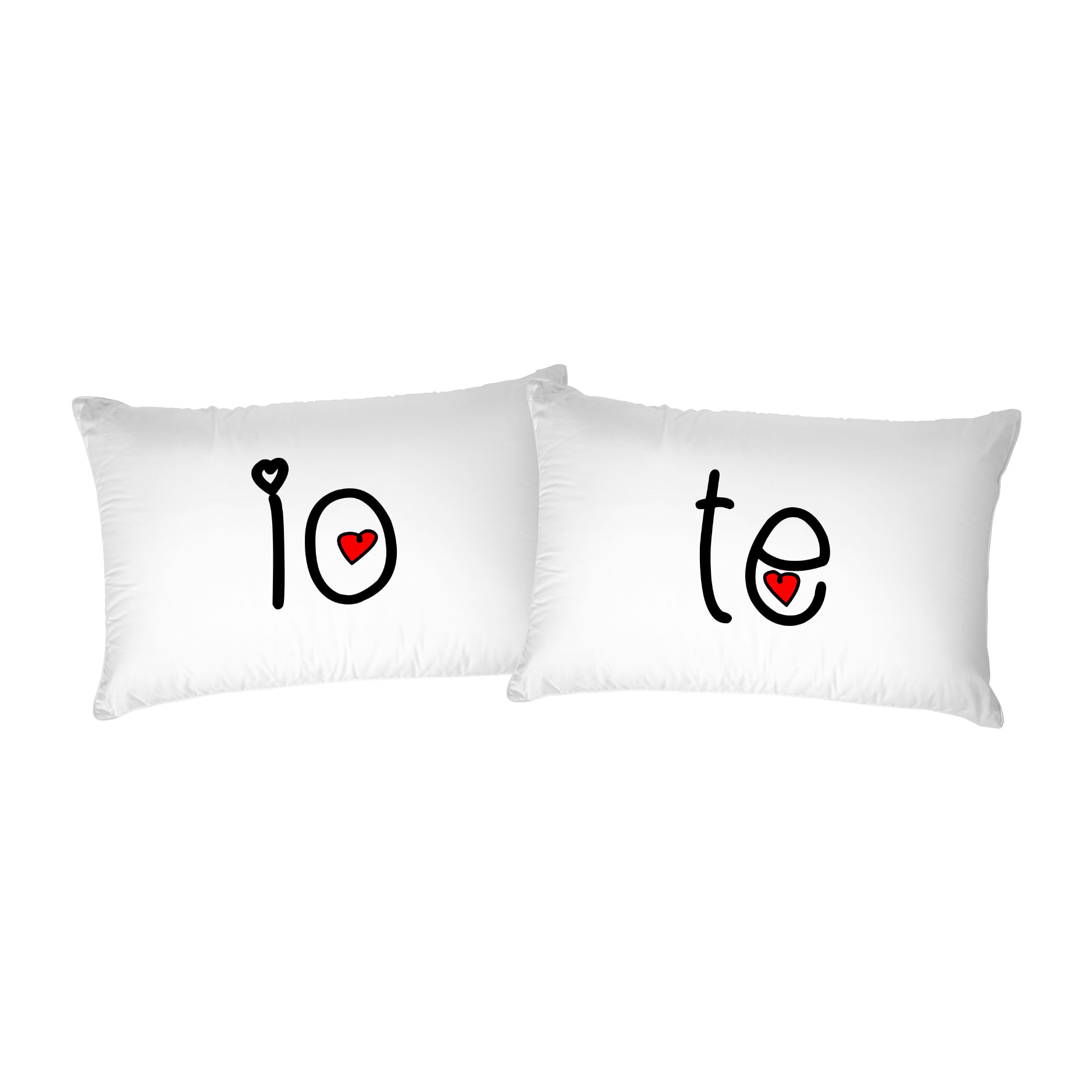 COPPIA FEDERE PRINTED, 100% Cotone, Stampa Digitale, Made in Italy - 27
