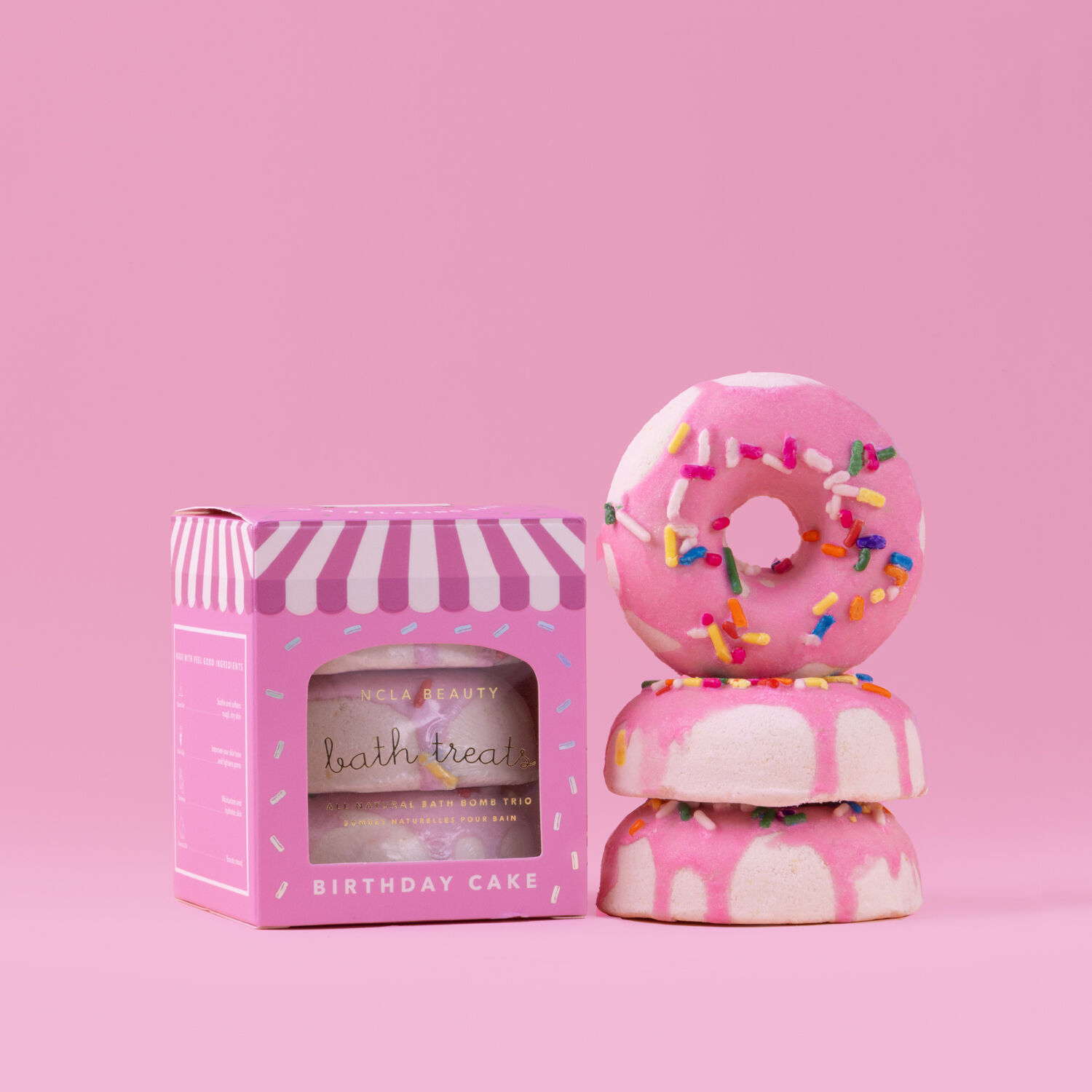 Bath Treats - Birthday Cake - Trio Bombes de Bain