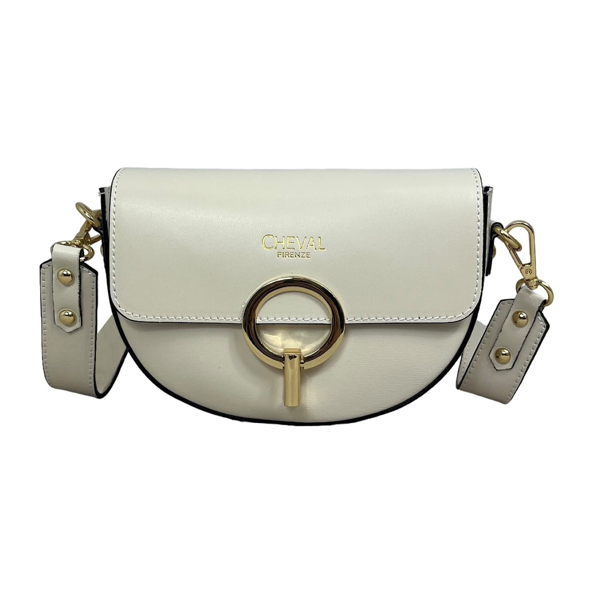 Borsa a tracolla Cheval Firenze Ambra Beige