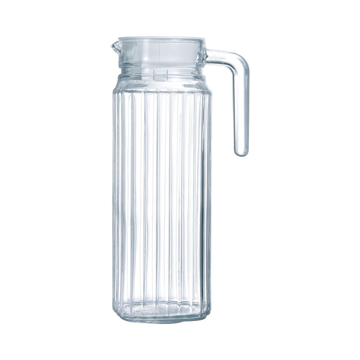 Broc 1,1L Quadro - Luminarc - en Verre avec bec verseur et poignée