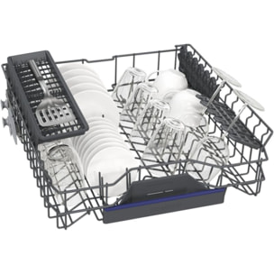 Lave vaisselle 60 cm SIEMENS SN23EC22AE, varioSpeed Plus, Acier brossé noir