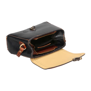 Borsa a tracolla Faye da donna In Vera pelle Made in Italy 18x13x5 cm