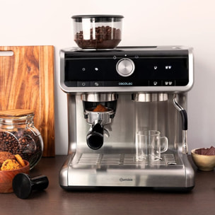 Cafetera Express con Brazo con Doble Salida Power Espresso 20 Bares Barista Crea