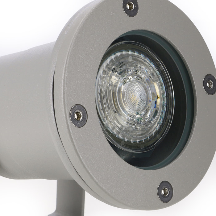 Forlight Post proyector para bombilla GU10 en color gris