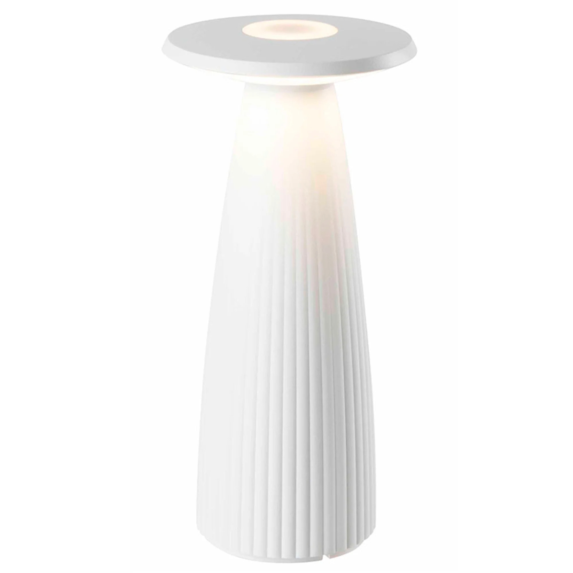 Lampe de table sans fil vase FLORA H20CM