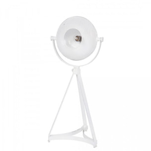 Blown Projector - Lampe à poser en métal - Couleur - Blanc