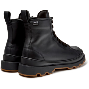 Botines - CAMPER Brutus+ - Negro - Piel lisa