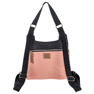 Bolso Mochila Mujer Lois Lynwood Negro