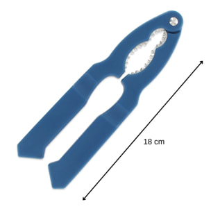 Ensemble de 2 Casse-noix et crustacés Fackelmann Elemental