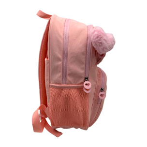 Zaino Primario Blin Blin Love a doppio scomparto, di grande capacità e adattabile a carrello. Con accessorio cuore.