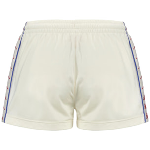 Kappa - Pantalones cortos Mujer Blanco - 222 Banda Ladytread