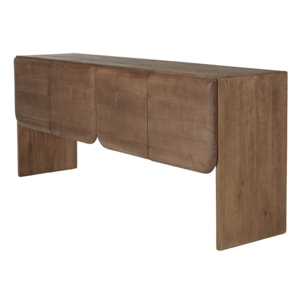 ROMY - Buffet 4 portes en bois de mindi