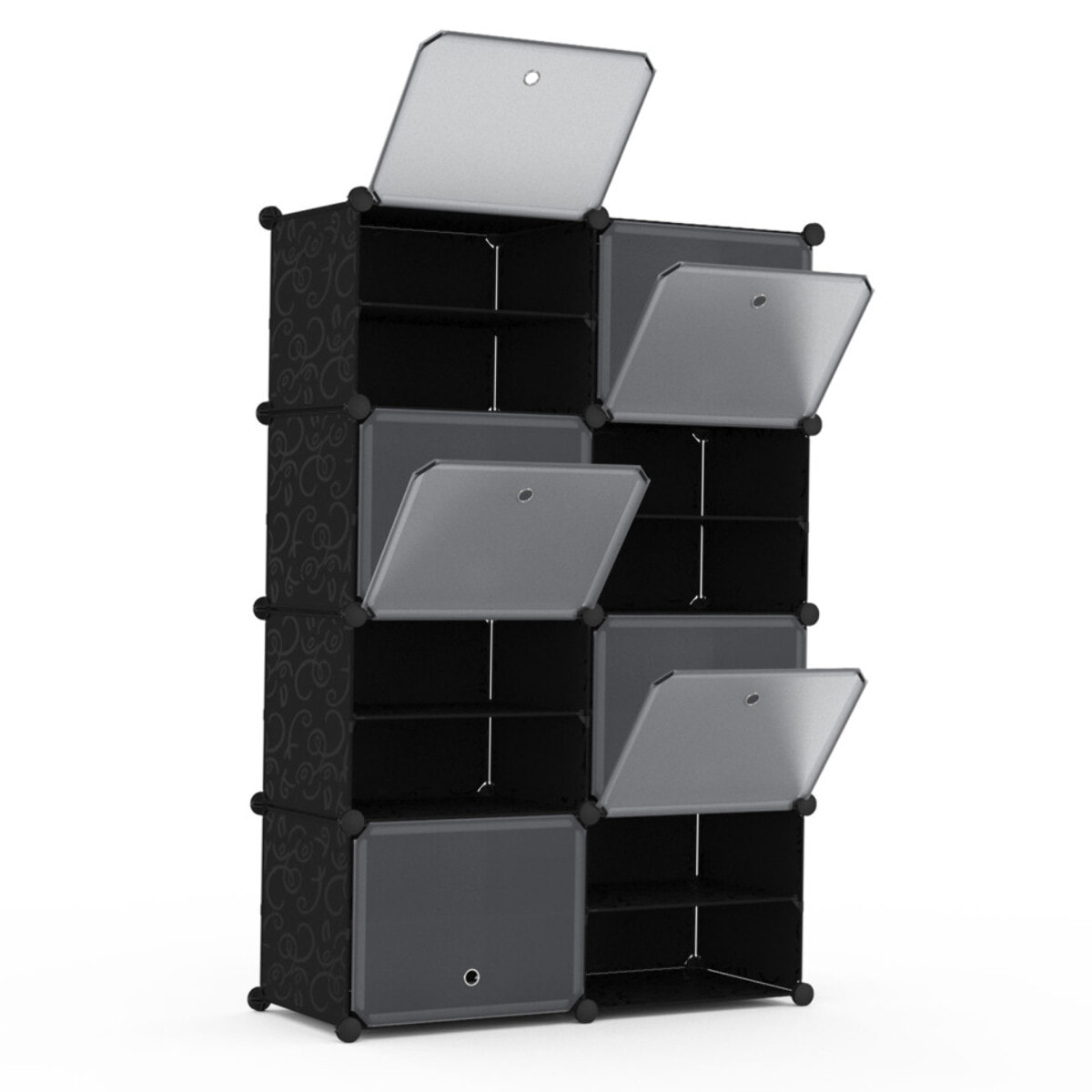 Meuble chaussures cube - 32 paires