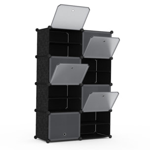 Meuble chaussures cube - 32 paires