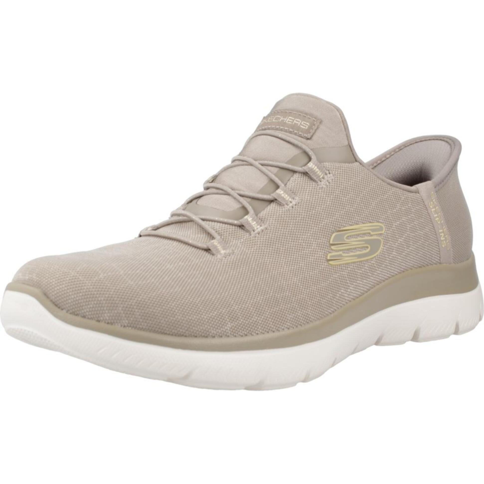 Sneakers De  Mujer Summits-classy Night Slip-ins Beis