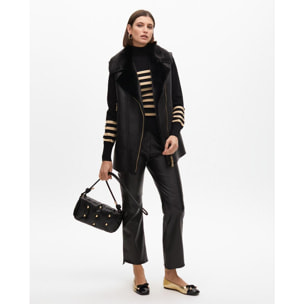 Gilet midi reversibile