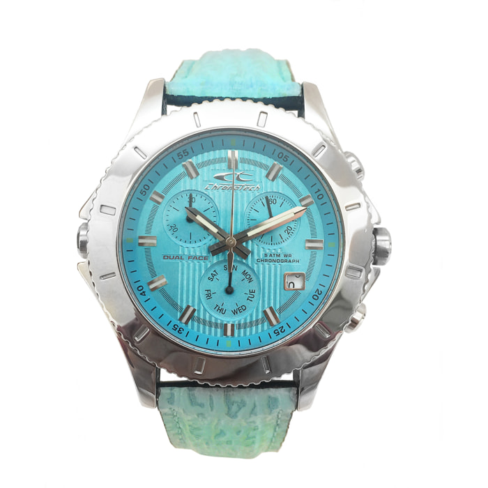 Reloj Chronotech CT7636L-07 Unisex Analogico Cuarzo con Correa de Piel