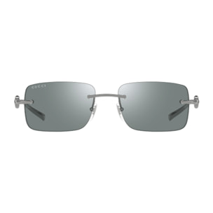 Gafas de Sol Gucci GG1703S-002 de Metal Hombre 55 mm