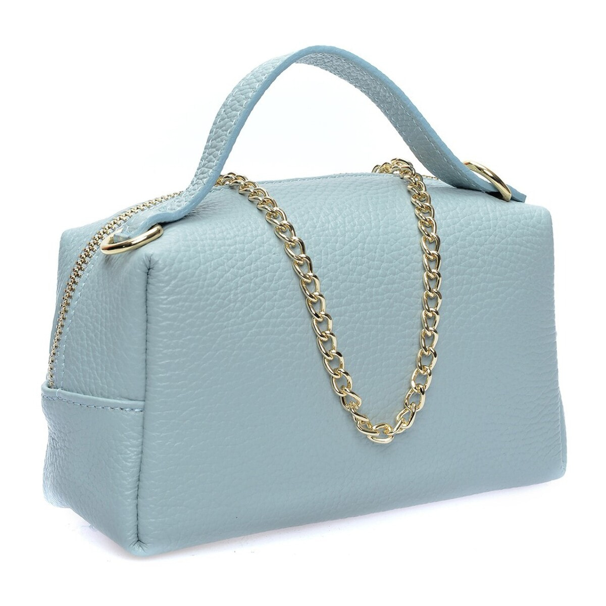 Borsa a spalla Anna Luchini Turchese