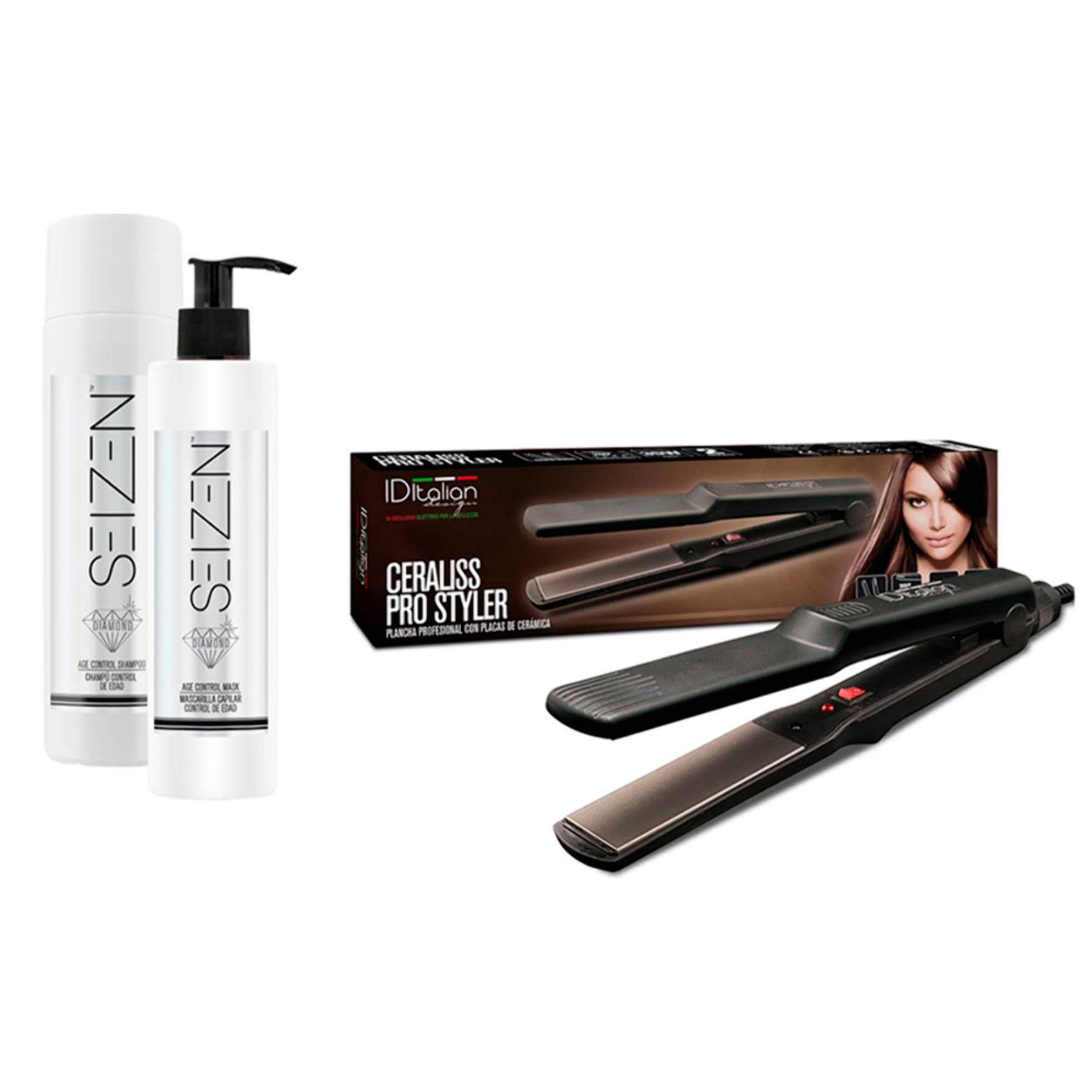 pack diamond (champu +masc.) + p.ceraliss de regalo