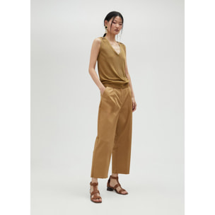 Pantaloni in tessuto sartoriale