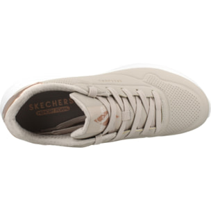 Sneakers De  Mujer Uno Lite Shimmer Along Beis