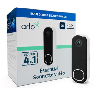 Sonnette connectée ARLO sans fil 2K