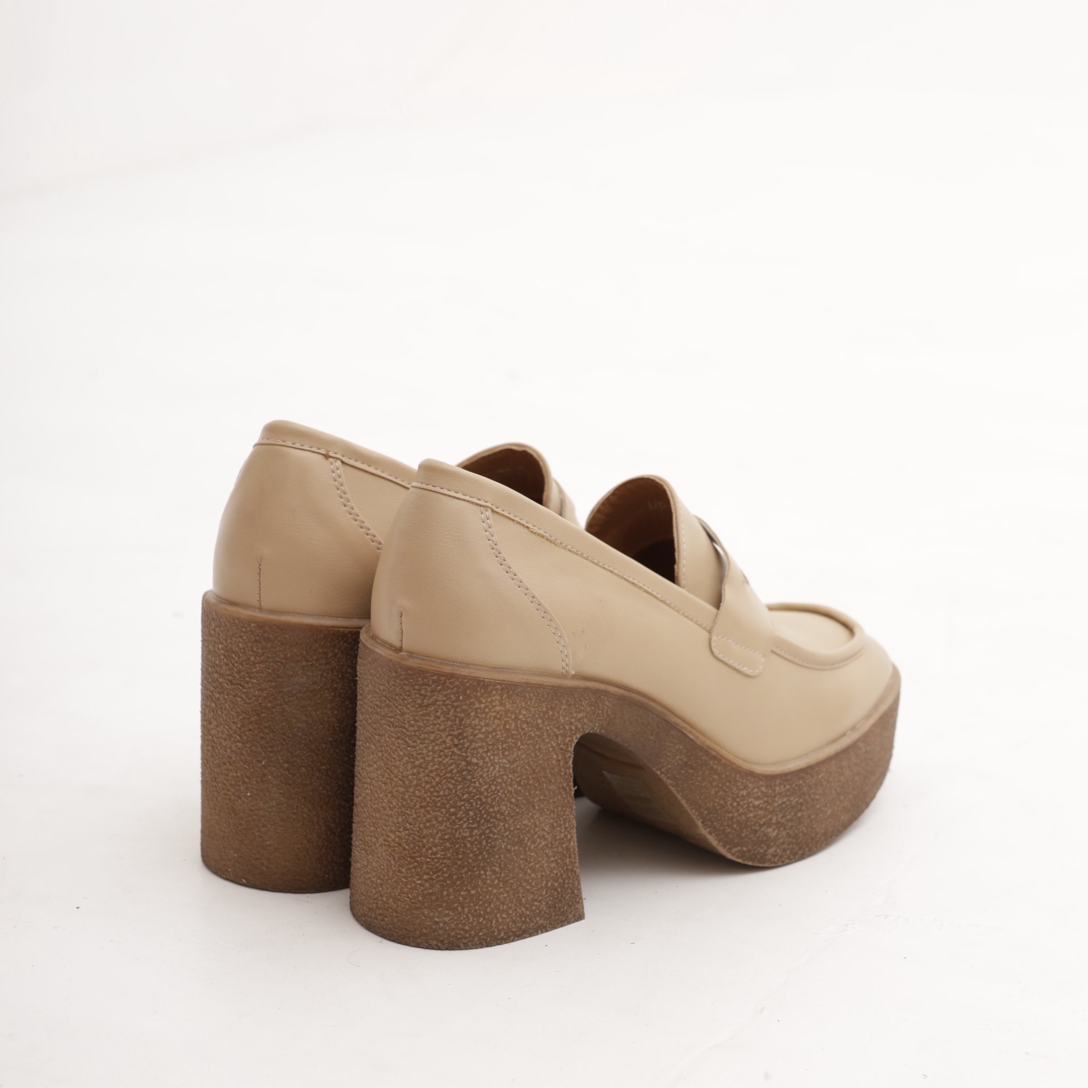 MOCASSINO CHUNKY LISCIO CHOCOLA' BEIGE