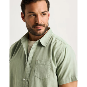 Camisa Manga Corta Verde - Folka