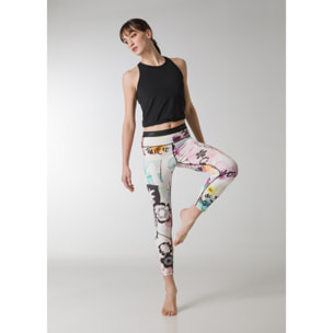 DEHA - Leggings ALLOVER LEGGINGS in cotone per donna