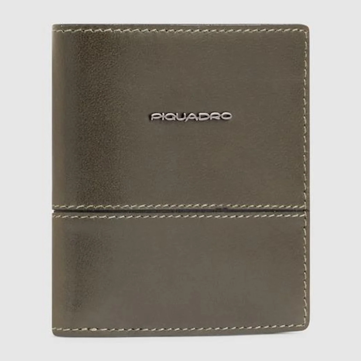Piquadro Porta carte di credito in pelle schermato con protezione RFID
