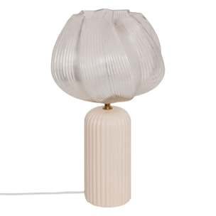 Lampe à poser Phylas beige H45,5cm