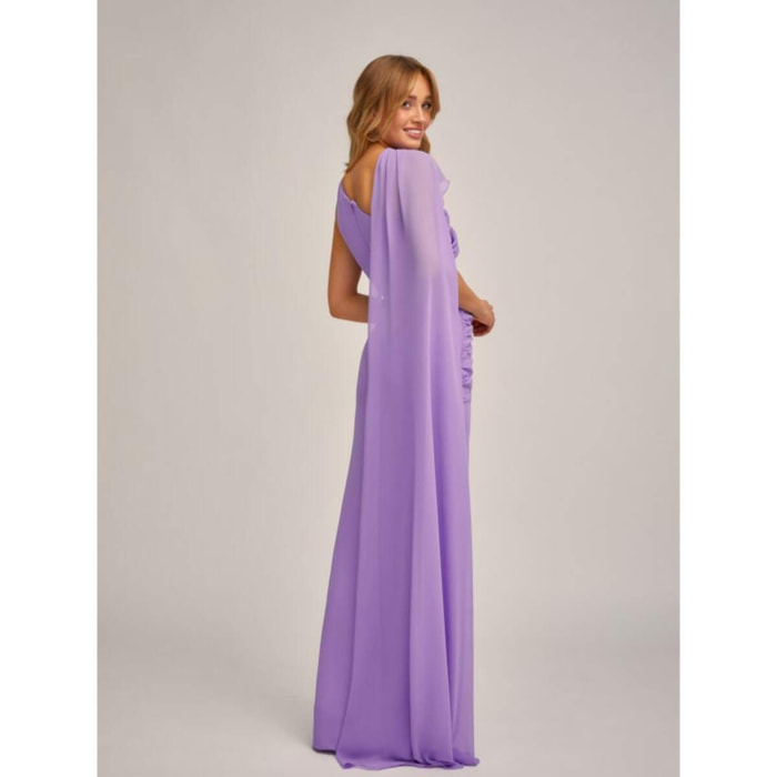 VESTIDO VICTORIA FIJI MALVA
