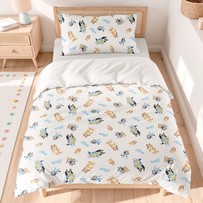 Funda nordica BLUEY + funda almohada 65x65
