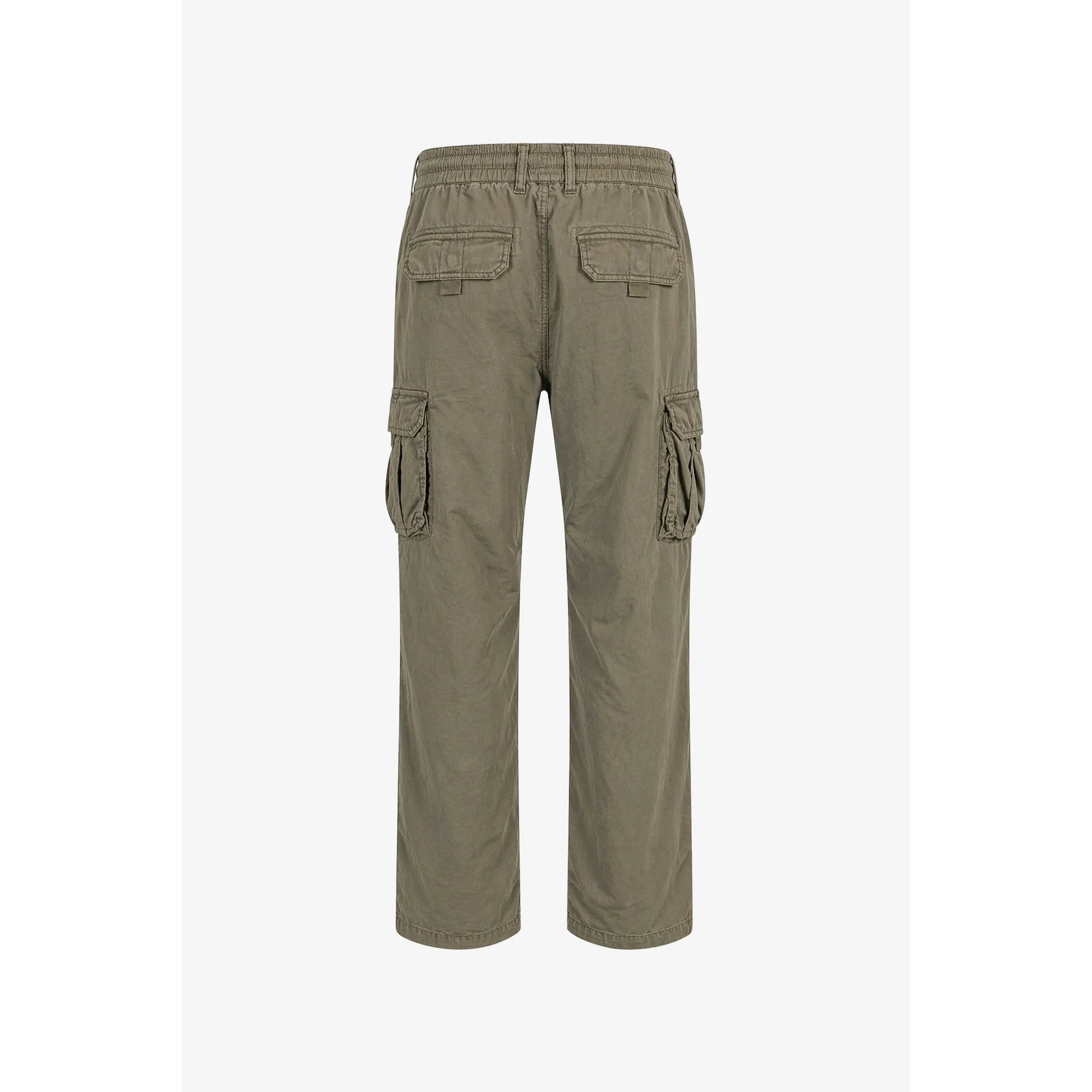 Pantaloni Esercito cargo in lino militare uomo