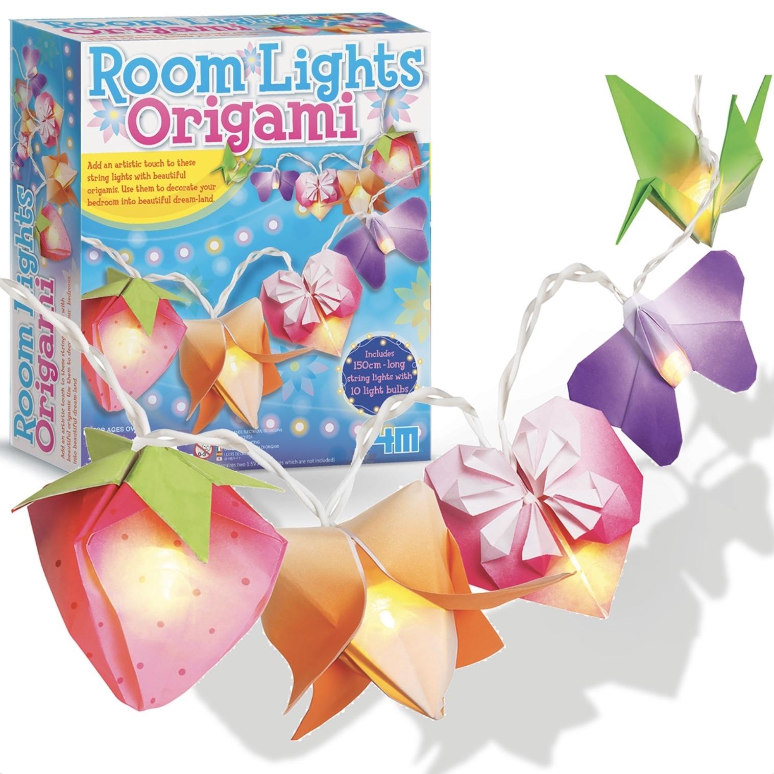 Luci Decorate con Origami