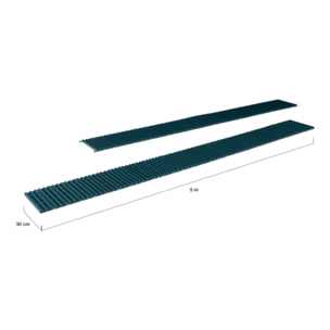 Chemin de potager 5m en plastique vert