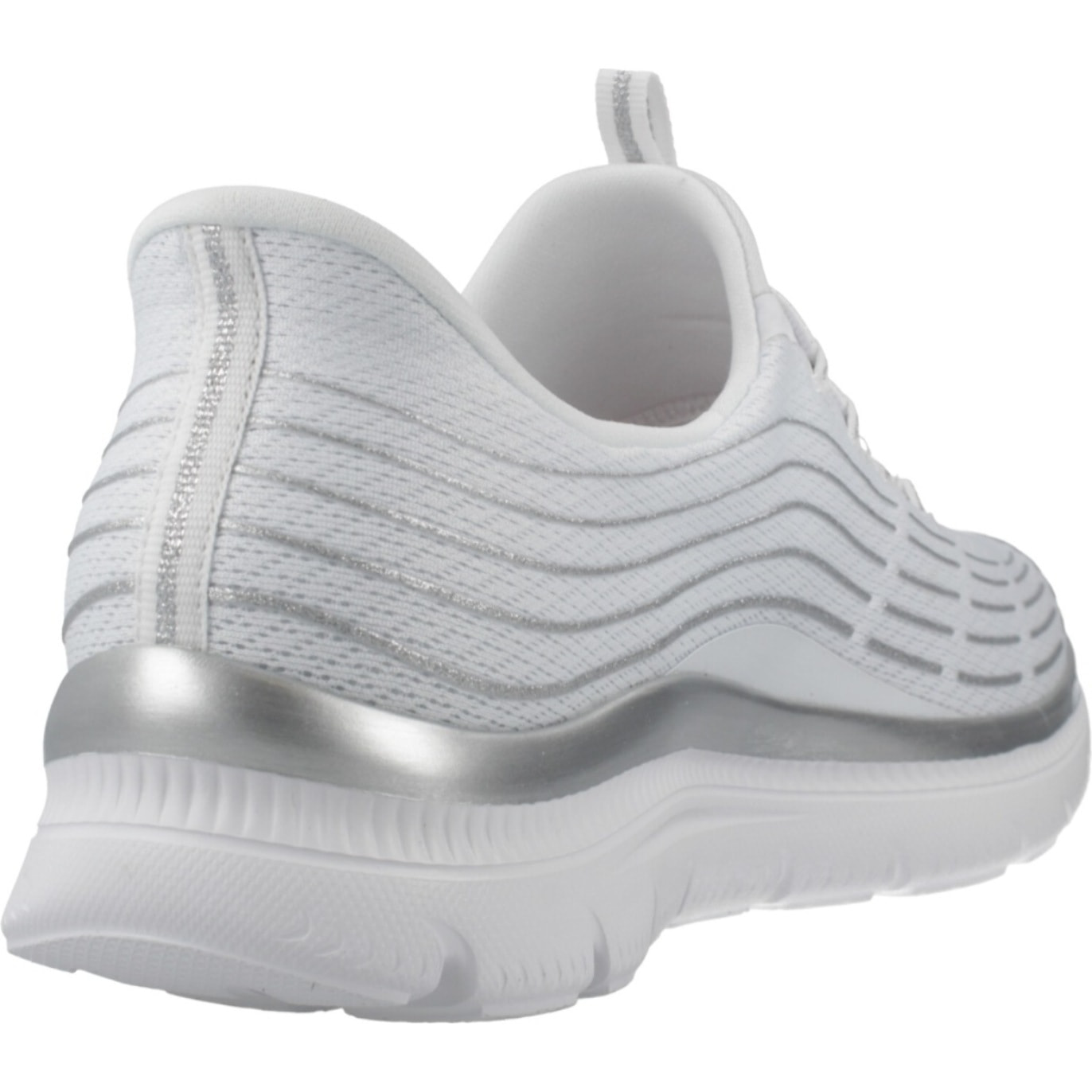 Sneakers De  Mujer Plus Soft Luster Blanco