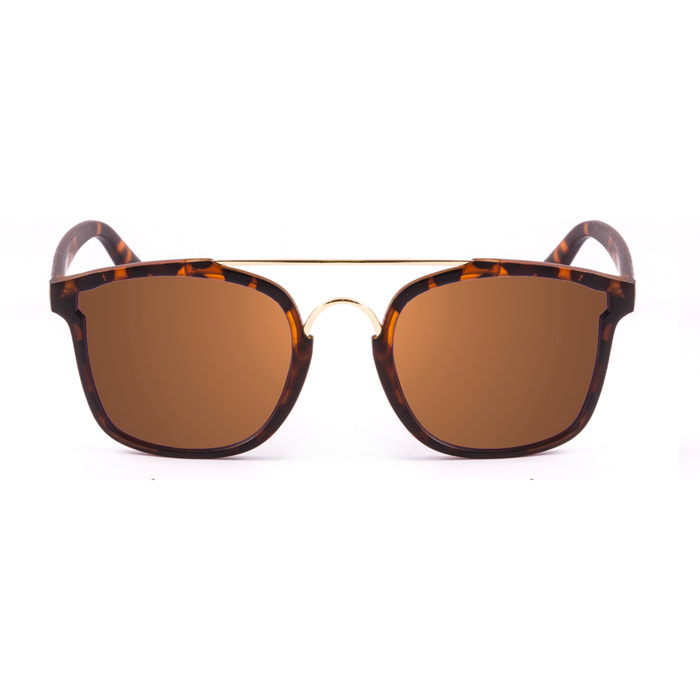 Gafas de sol PALO ALTO LIBREA - Demi marrón / Plana marrón