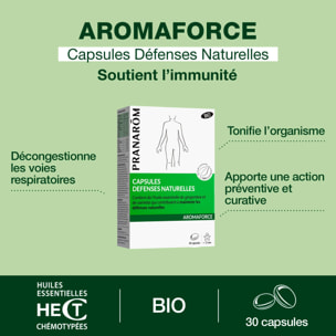 Pranarom - Capsules Défenses naturelles - Bio - 30 capsules
