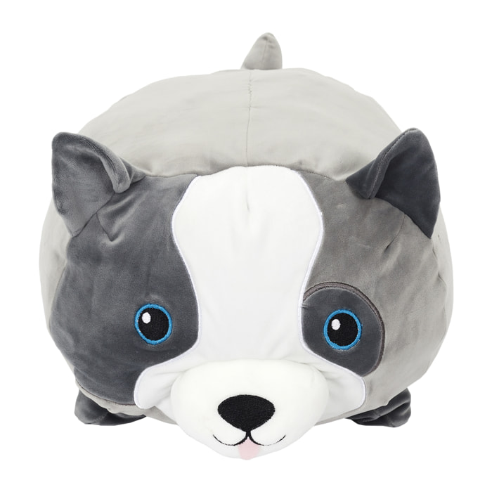PELUCHE COUSSIN CHIEN 3OCM