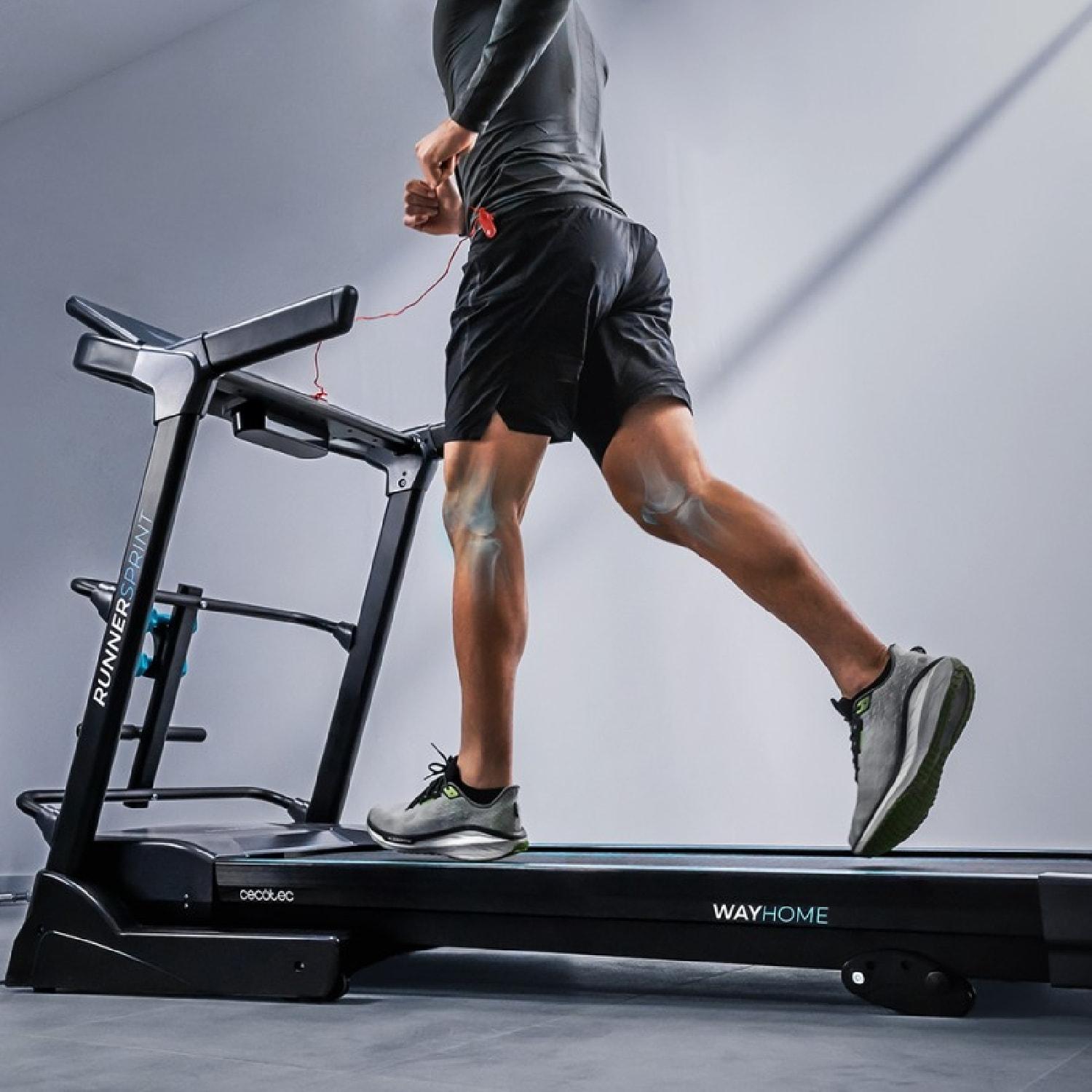 Cecotec Tapis de course DrumFit WayHome 1800 Runner Sprint