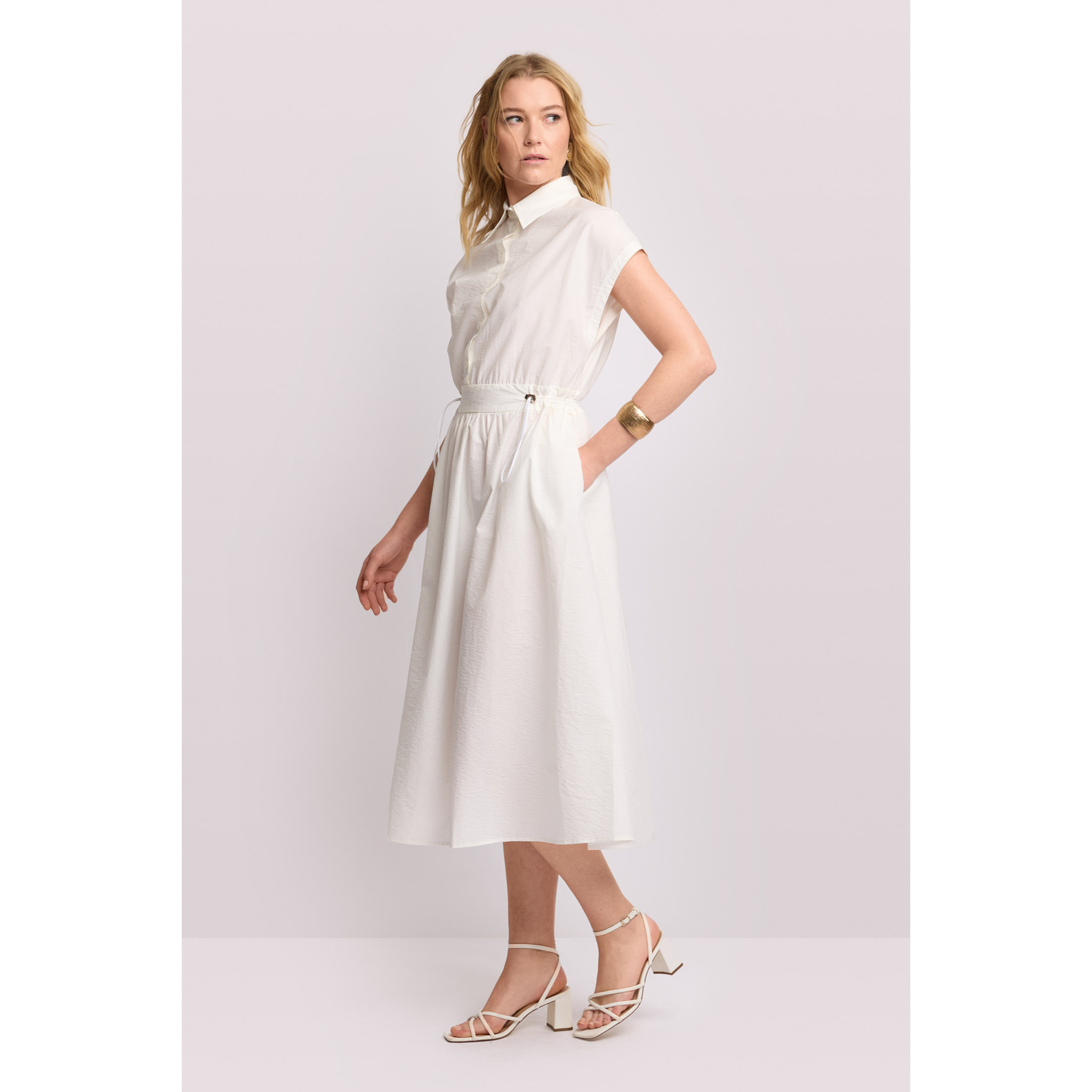 Kocca - Abito chemisier con coulisse Donna