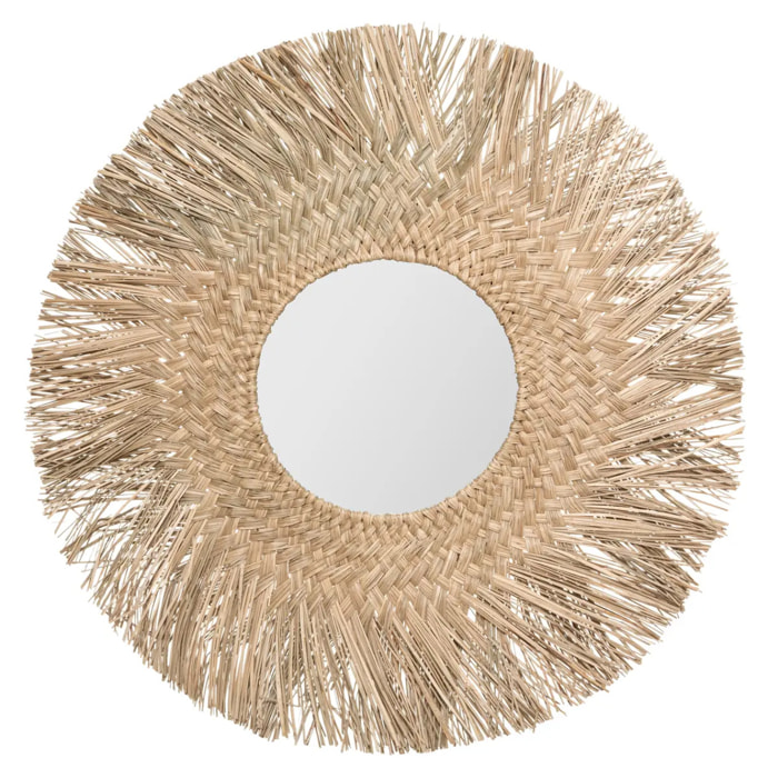 Miroir "Ael" roseau D80cm